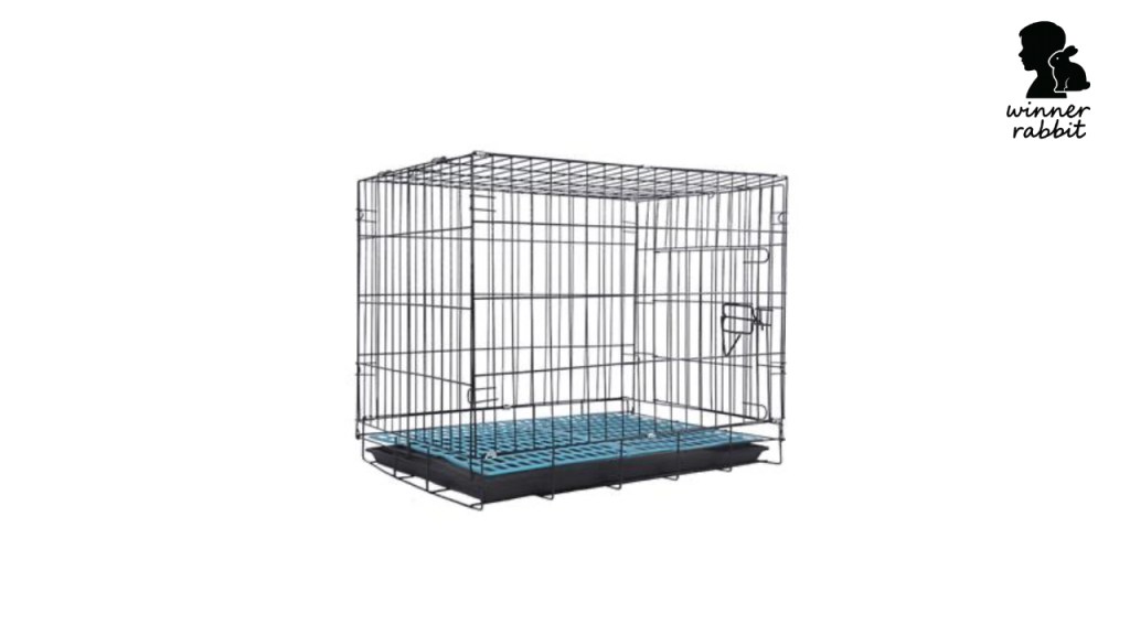 กรงกระต่ายแบบไหนดี : กรงซี่ลวดเหล็ก