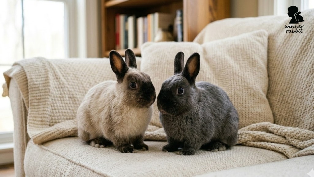 กระต่าย ND สีไซมีส กับสี Smoke Pearl เหมือนหรือแตกต่างกันอย่างไร?