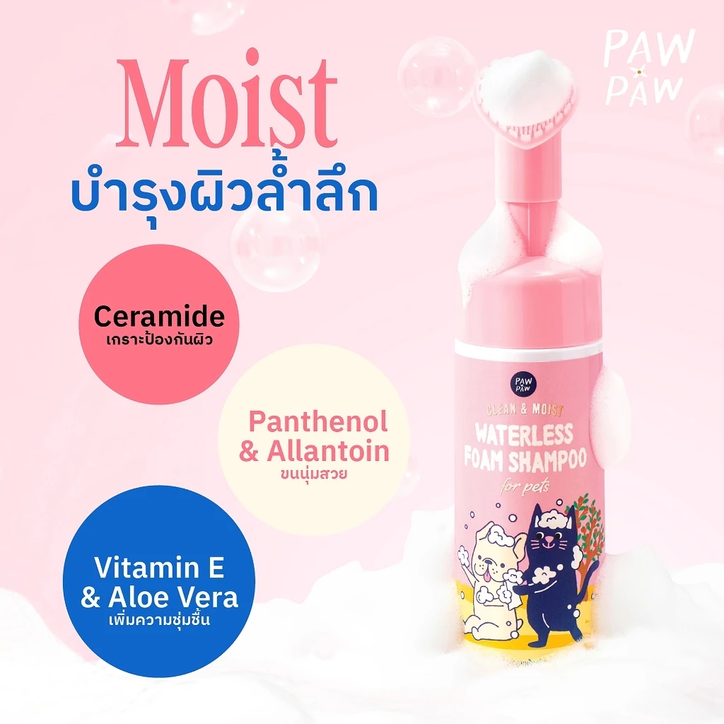 โฟมอาบน้ำกระต่ายยี่ห้อไหนดี Moist